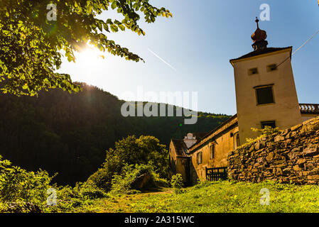 Stubenberg am See, Styrie - Autriche Palais Herberstein en Europe. Jardins, lieu touristique destination de vacances. Banque D'Images