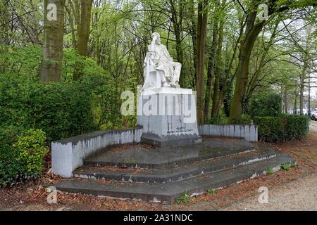 Ernest Solvay par Égide Rombaux - Bruxelles, Belgique - Banque D'Images