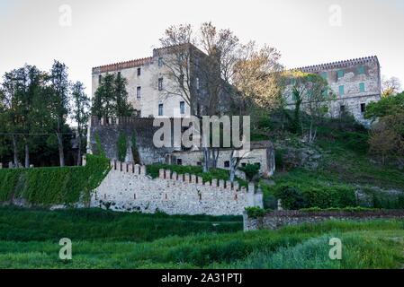 Castello del Catajo est un patricien palais rural près de la ville de Battaglia Terme, province de Padoue Banque D'Images