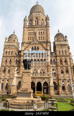 Mumbai, Maharashtra, Inde 12 Août 2019 Corporation municipale du grand Mumbai, également connu sous le nom de Brihanmumbai Municipal Corporation. C'est ric de l'Inde Banque D'Images