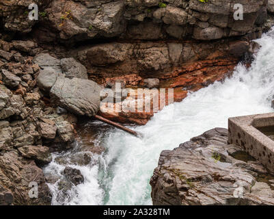 Stamp Falls Cascade Rapids Banque D'Images