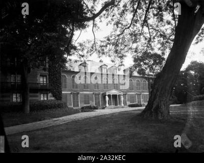 Eugène Atget - Maison de Châteaubriand. Banque D'Images
