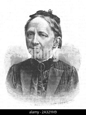 Eva Fryxell 1895 Idun, nr 7. Banque D'Images