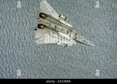 F-14A VF-24 et moineaux 4 Sidewinders. Banque D'Images