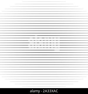 Droite horizontale, les lignes parallèles, rayures, de format carré. Lignes de base, un moyen de texture géométrique Illustration de Vecteur