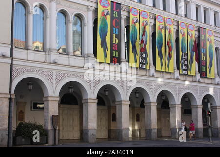 Valladolid, Espagne - Teatro Calderon Banque D'Images