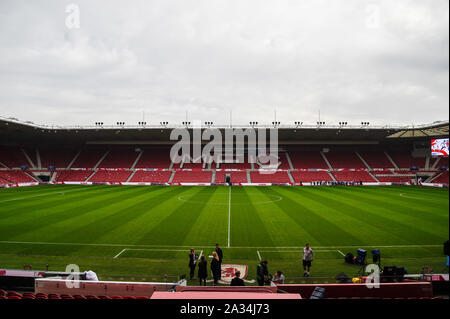 Middlesbrough, Royaume-Uni. 05 Oct, 2019.de Middlesbrough, Royaume-Uni. 5ème Oct, 2019. Au cours de la match amical entre l'Angleterre et le Brésil Femmes Les femmes au stade Riverside, Middlesbrough le samedi 5 octobre 2019.( Crédit : Iam Burn | MI News) photographie peut uniquement être utilisé pour les journaux et/ou magazines fins éditoriales, licence requise pour l'usage commercial Crédit : MI News & Sport /Alamy Live News Banque D'Images