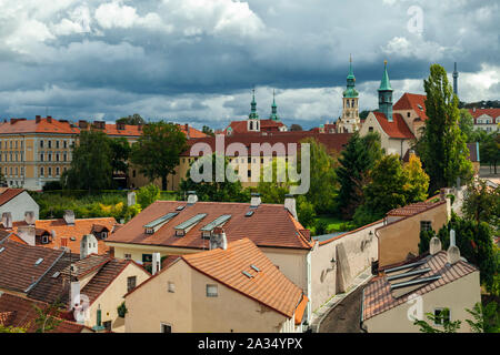 Après-midi d'automne à Hradcany à Prague, Tchéquie. Banque D'Images