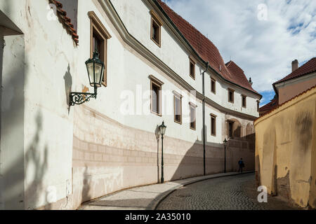 Après-midi d'automne à Hradcany, Prague. Banque D'Images