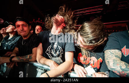 Copenhague, Danemark. 08Th Oct, 2019. Concert des amateurs assister à un concert live avec le groupe de rock australien 21-07-2013 à Amager Bio à Copenhague. (Photo crédit : Gonzales Photo/Alamy Live News Banque D'Images