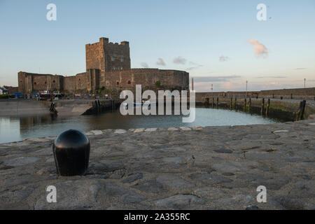 Carrickfergus Castle Banque D'Images