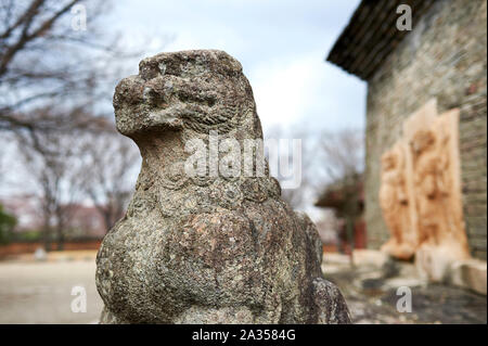 Bunhwangsa temple complexe date de l'époque Silla et est situé dans la région de Gyeongju, Corée du Sud. Banque D'Images