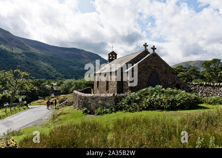 St James Church, Buttermere dans le Lake District, Cumbria, au Royaume-Uni. Banque D'Images