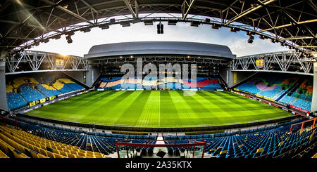 Arnhem, Pays-Bas. 05 Oct, 2019. ARNHEM, Vitesse - FC Utrecht, 05-10-2019, le football, l'Eredivisie néerlandaise, de la saison 2019-2020, le stade Gelredome De, aperçu du Crédit : stade Pro Shots/Alamy Live News Banque D'Images