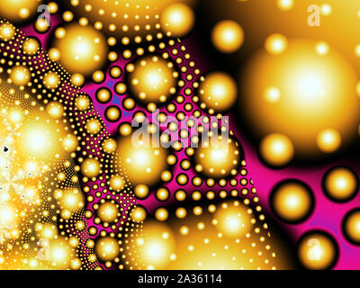 Abstract fractal multicolores - stock photo Banque D'Images