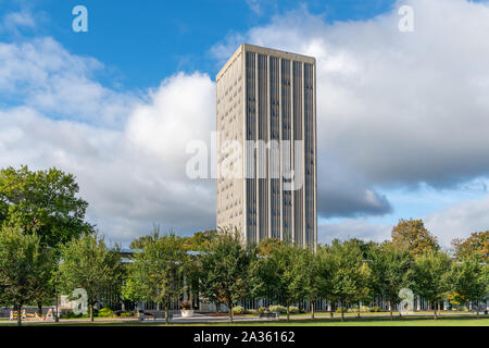 ALBANY,NY/USA - Septembre 29, 2019 État : Quad sur le campus de l'université à Albany. Banque D'Images
