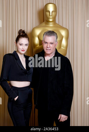 Karsen Liotta et Ray Liotta assistant à l'Academy of Motion Picture Arts and Sciences, de nouveaux membres Partie 2019 tenue à la Freemasons Hall à Londres. Banque D'Images