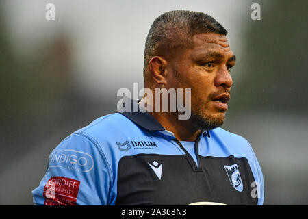 Cardiff, Wales, UK. 5ème Oct 2019. PRO14 Guinness, Cardiff Blues v Edinburgh Rugby : Nick Williams, de Cardiff Blues Crédit : Craig Thomas/News Images Nouvelles Images /Crédit : Alamy Live News Banque D'Images