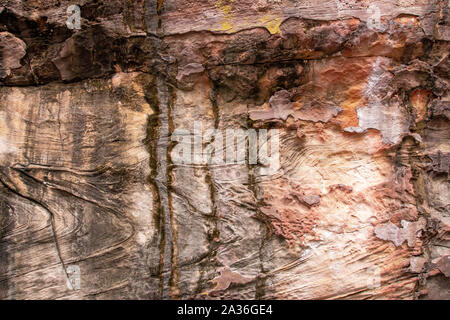 Détails de pierre de sable naturel texture background Banque D'Images