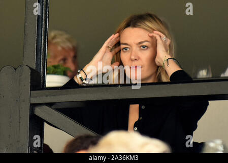 Barcelone, Espagne. 05 Oct, 2019. La fille d'Amancio Ortega et héritière du Groupe Inditex, Marta Ortega à la Longines Jumping FEI Nations Cup CSIO 2019 Final à Barcelone. Credit : SOPA/Alamy Images Limited Live News Banque D'Images