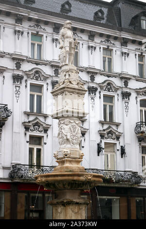 Statue de Roland chevalier Bratislava Slovaquie Banque D'Images