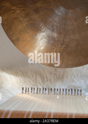 Mis en place avec le son monocorde et gong Banque D'Images