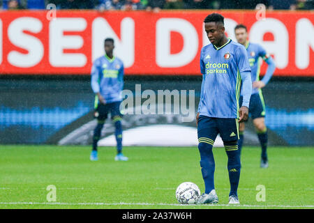 Paris, France. 06 Oct, 2019. SITTARD, Fortuna Sittard - Feyenoord, 06-10-2019, le football, l'Eredivisie néerlandaise, saison 2019-2020, Fortuna Sittard, stade déçu Luis Sinissterra : Crédit Photos Pro/Alamy Live News Banque D'Images