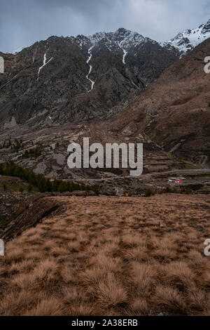 Kinnaur Kailash, montagne, montagnes, Chitkul. Banque D'Images