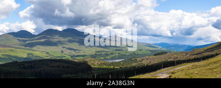 Paysage rural, Rob Roy Way, Ecosse, Royaume-Uni Banque D'Images