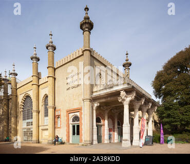 Le Brighton Museum and Art Gallery. Brighton, East Sussex, Angleterre Banque D'Images