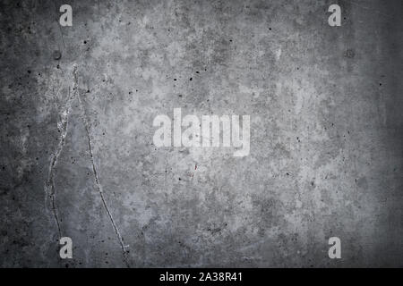 La texture de vieux, grunge, gris et blanc pour mur en ciment ou en arrière-plan Banque D'Images