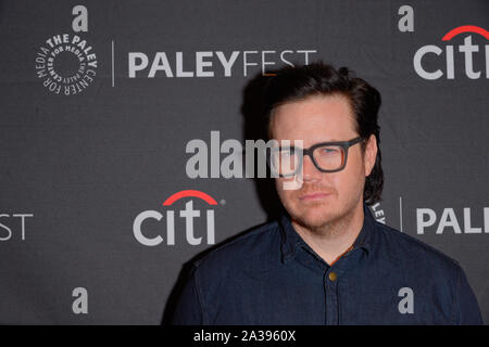 NEW YORK, NY - 05 OCTOBRE : l'Acteur Josh McDermitt assiste à 'The Walking Dead' - New York PaleyFest 2019 au Paley Center for Media, 05 Octobre 2019 Banque D'Images