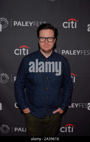 NEW YORK, NY - 05 OCTOBRE : l'Acteur Josh McDermitt assiste à 'The Walking Dead' - New York PaleyFest 2019 au Paley Center for Media, 05 Octobre 2019 Banque D'Images