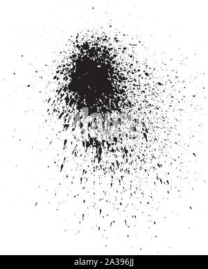 Gouttes noir. Voir plus boueux et grunge images dans mon portfolio. Illustration de Vecteur