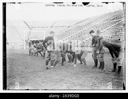 Sanford essayer les hommes pour Center, Yale Banque D'Images