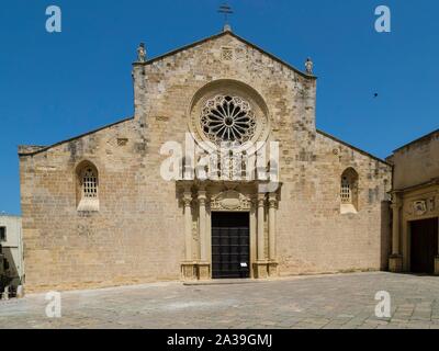 Cattedrale di Santa Maria Annunziata, Otranto, province de Lecce, Péninsule du Salento, Pouilles, Italie Banque D'Images