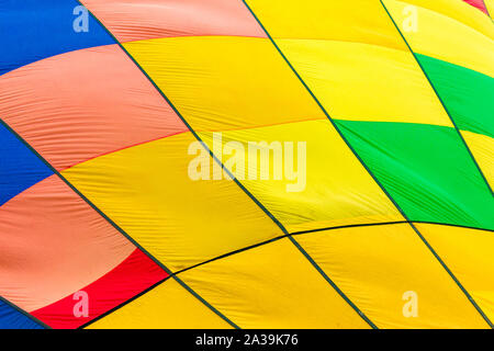 Partie d'un ballon multicolore Banque D'Images