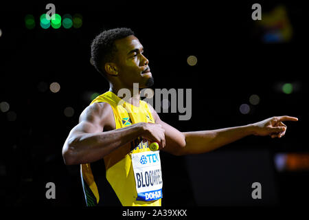 DOHA, QATAR. 06 Oct, 2019. Au cours de la 10e journée de l'IAAF World Athletics Championships - 2019 de Doha à Khalifa International Stadium le dimanche, Octobre 06, 2019 À DOHA, QATAR. Credit : Taka G Wu/Alamy Live News Banque D'Images