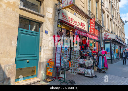 Street view à Paris, France Banque D'Images