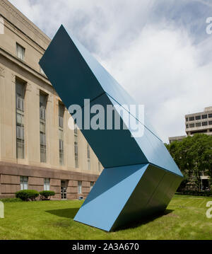 Sculpture elle qui doivent être appliquées à la Frances Perkins Federal Building, Washington, D.C. Banque D'Images