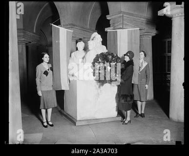 Portrait Sculpture : Monument de Lucretia Mott, Elizabeth Cady Stanton et Susan B. Anthony. Capitole des États-Unis, Washington, D.C. Banque D'Images