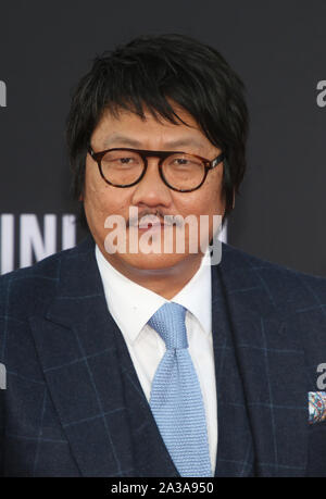 Hollywood, CA. 6 octobre, 2019. Benedict Wong à l'homme Gémeaux première au théâtre chinois de Grauman à Hollywood, Californie le 6 octobre 2019. Credit : Faye Sadou/media/Alamy Punch Live News Banque D'Images
