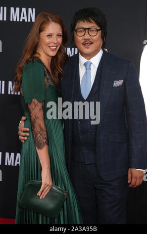 Hollywood, CA. 6 octobre, 2019. Benedict Wong à l'homme Gémeaux première au théâtre chinois de Grauman à Hollywood, Californie le 6 octobre 2019. Credit : Faye Sadou/media/Alamy Punch Live News Banque D'Images
