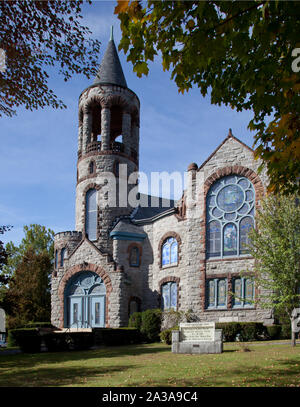 Second Congregational Church, New Mexico, Winsted Banque D'Images