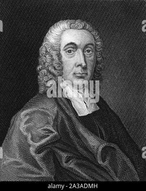 Philip Doddridge D.D. (1702-1751) était un évangélique Anglais (non-conformiste) ministre congrégationaliste, éducateur, et prolifique en hymnwriter. Doddridge était un contemporain et ami d'Isaac Watts, John Wesley et George Whitefield, et a été une influence à travers son écriture sur William Wilberforce et Charles Spurgeon. Banque D'Images