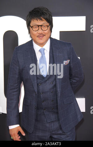 Los Angeles, USA. 06 Oct, 2019. Benedict Wong à Paramount Pictures' 'Gemini Man' Premiere tenue au Théâtre chinois de Grauman à Los Angeles, CA, le 6 octobre 2019. Crédit photo : Joseph Martinez/PictureLux PictureLux Crédit : Le Hollywood/Archive/Alamy Live News Banque D'Images