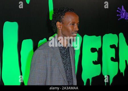 NEW YORK, NY - 04 OCTOBRE : Barkhad Abdi assiste à la célébration à Huluween Ville étapes le 4 octobre 2019 à New York. Banque D'Images