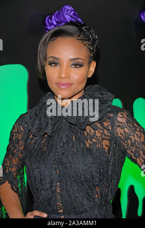 NEW YORK, NY - 04 OCTOBRE : Meagan Tandy assiste à la célébration à Huluween Ville étapes le 4 octobre 2019 à New York. Banque D'Images