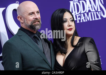 CENTURY CITY, LOS ANGELES, CALIFORNIE, USA - 06 OCTOBRE : Directeur Conrad Vernon arrive à la première mondiale de MGM's "La famille Addams" tenue à l'AMC Westfield Century City le 6 octobre 2019 dans la région de Century City, Los Angeles, Californie, États-Unis. (Photo par Xavier Collin/Image Press Office) Banque D'Images