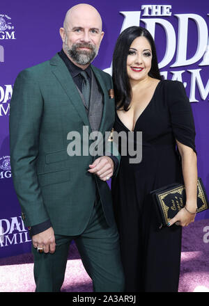 CENTURY CITY, LOS ANGELES, CALIFORNIE, USA - 06 OCTOBRE : Directeur Conrad Vernon arrive à la première mondiale de MGM's "La famille Addams" tenue à l'AMC Westfield Century City le 6 octobre 2019 dans la région de Century City, Los Angeles, Californie, États-Unis. (Photo par Xavier Collin/Image Press Office) Banque D'Images